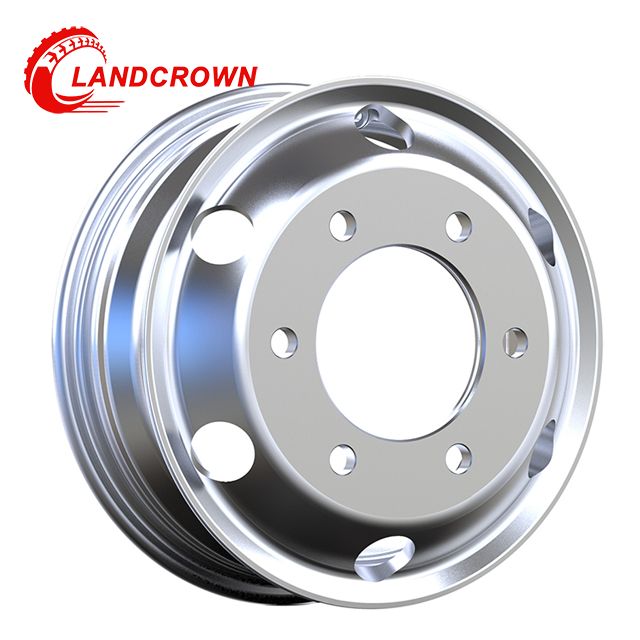 الصين مصنع 16x6.00 حافة شاحنة ألمنيوم مزورة لـ 235 / 85R16