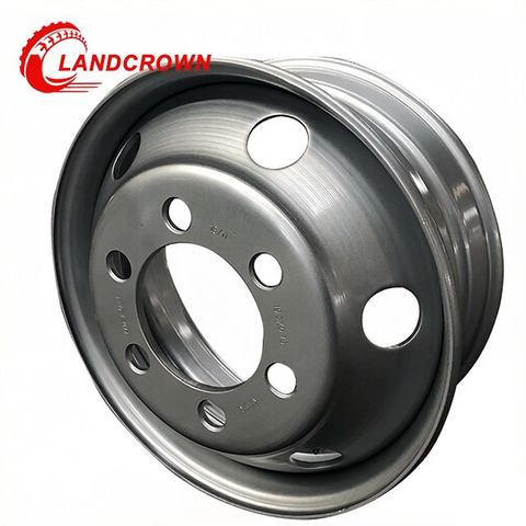 Jante de roue en acier de camion tubeless de la Chine usine 19.5x6.75