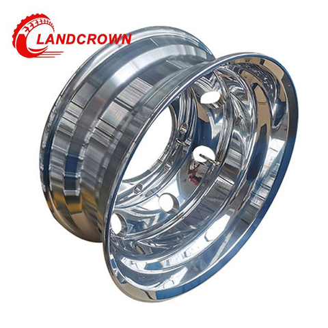 China Factory 19,5x6,00 Aro de caminh&atilde;o de alum&iacute;nio forjado para 8R19,5