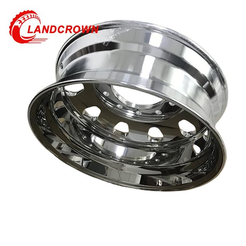 Llanta de cami&oacute;n de aluminio forjado 24x8.25 y 24x10 de f&aacute;brica de China