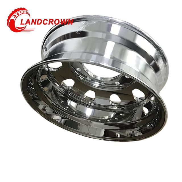 الصين مصنع 24x8.25 و 24x10 حافة شاحنة الألومنيوم مزورة