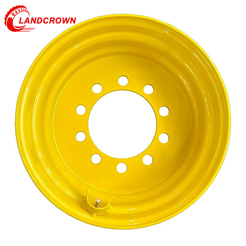 Jante de roue de tracteur agricole 17,5 x 6,75 – Compatible avec les pneus de tracteur 240/55D17,5.