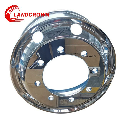 China Fabricante 19,5x6,75 Aro de caminh&atilde;o de alum&iacute;nio forjado