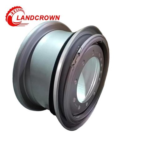 Chine Jante de roue de camion en acier Usine de jante tubeless 20x10
