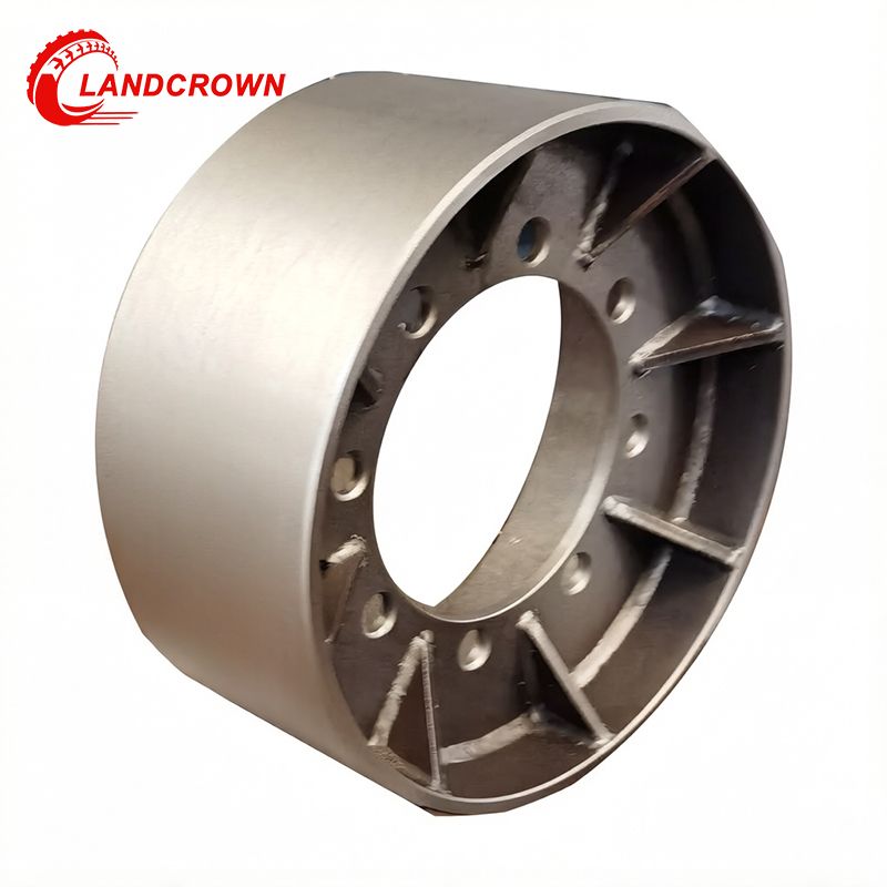 Llantas de montacargas con anillo de bloqueo presionado para neum&aacute;ticos s&oacute;lidos/neum&aacute;ticos 