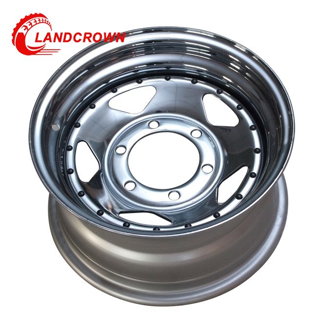 Llantas de acero personalizables de 18 pulgadas para autom&oacute;viles y remolques - Tama&ntilde;os 18x6.5J, 18x7.5J, 18x8J - Construcci&oacute;n resistente