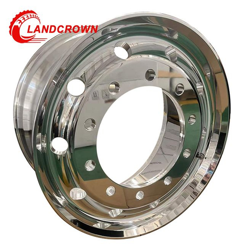 Chine 22.5x11.75 jante de camion en aluminium forg&eacute; 385/65R22.5 pneu