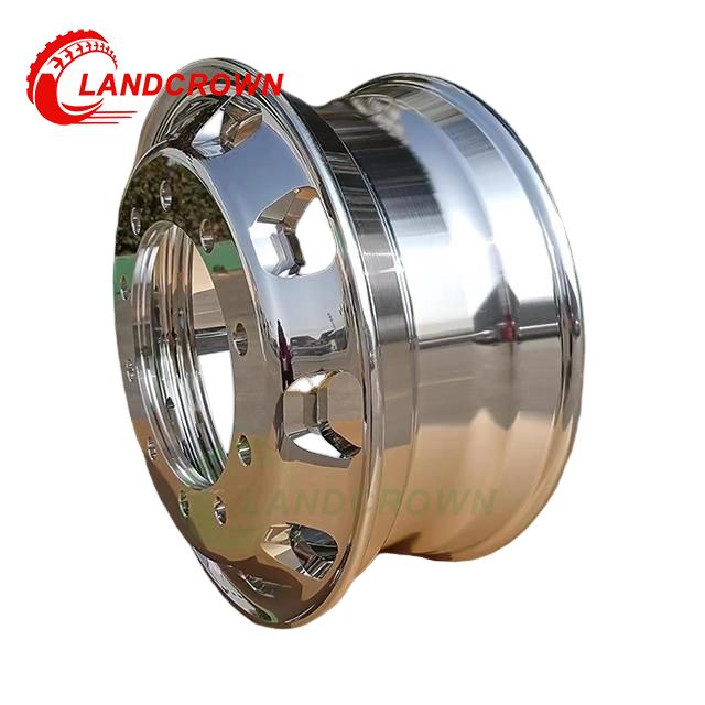 Jante de camion en aluminium forg&eacute; de la Chine 22.5x9.00 pour pneu 12R22.5