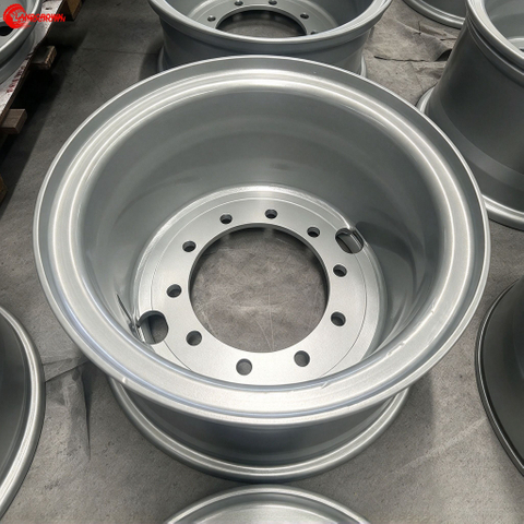Aro de roda de a&ccedil;o para caminh&otilde;es pesados ​​12.00x21 China Fabricante de pneus 425/85R21